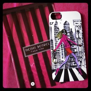 Henri Bendel iPhone hard case for iPhone 5